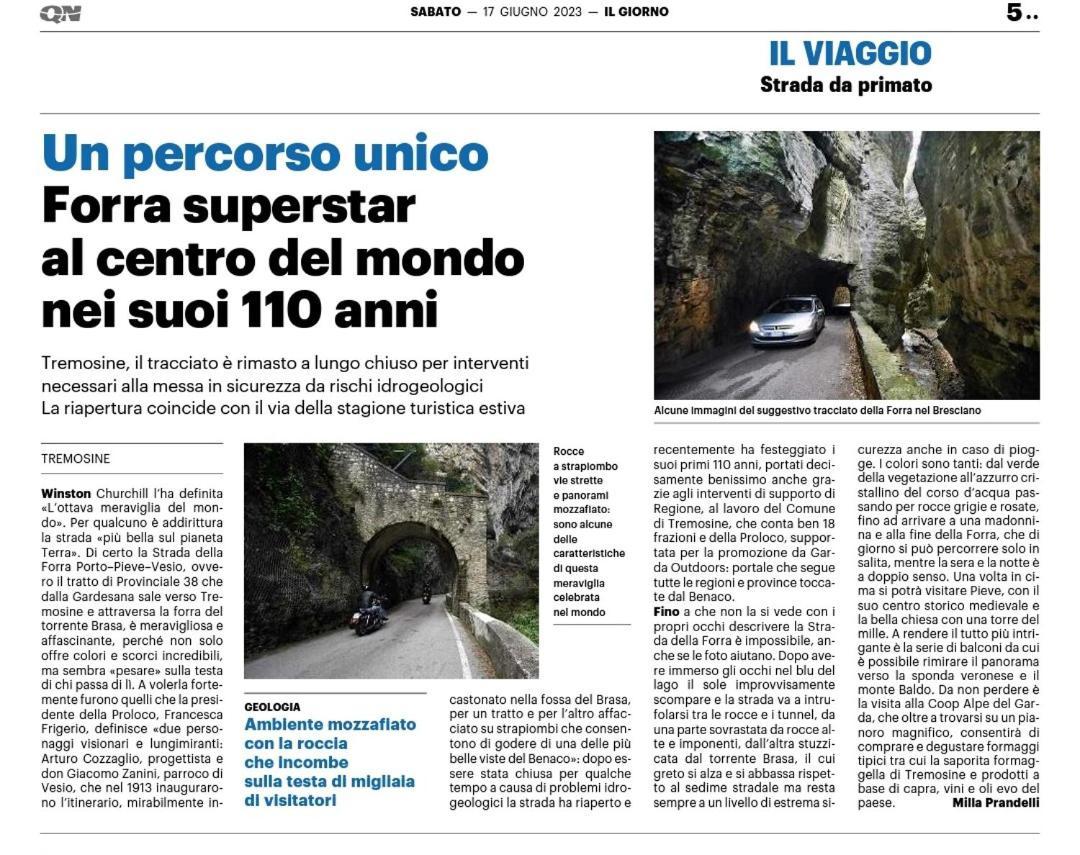 Casa Nel Borgo - Casa Oliva Villa Tremosine Luaran gambar